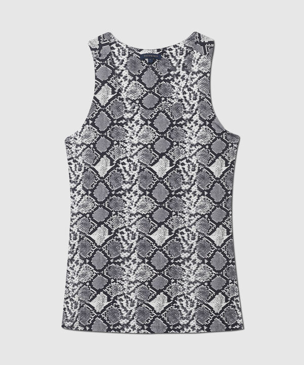 Camiseta Manga Sisa Estampada