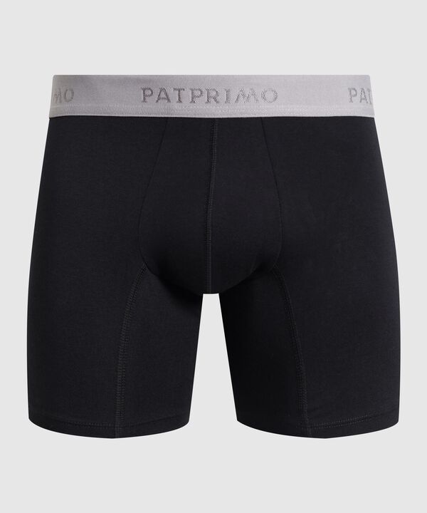 B&oacute;xer Medio En Tono S&oacute;lido Para Hombre image number null