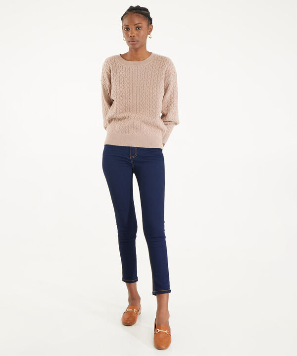 Jean Skinny Tiro Alto image number null