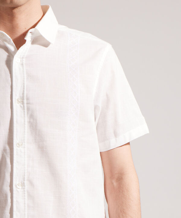 Camisa Guayabera Cuello Camisero Bon Bolsillo image number null