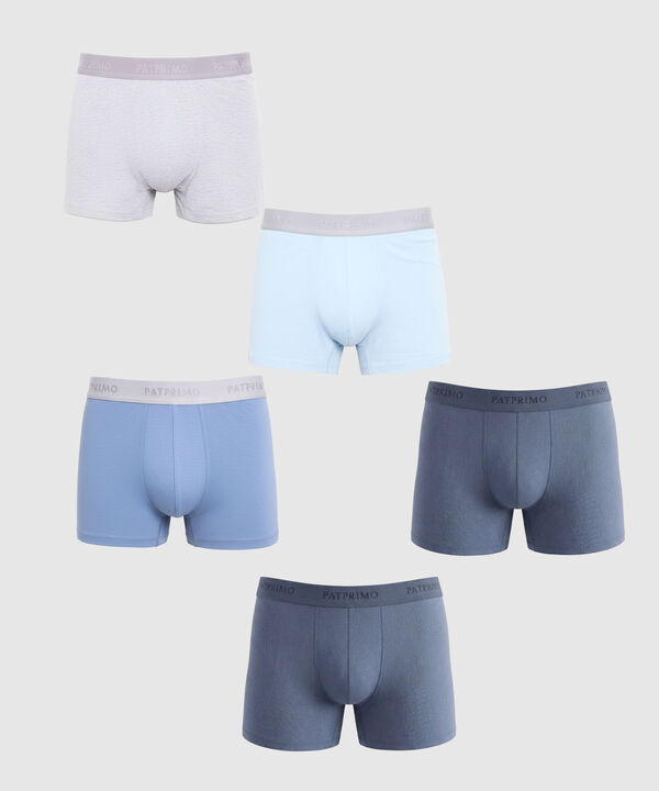 Set x5 B&oacute;xers Trunk Esenciales Para Hombre image number null