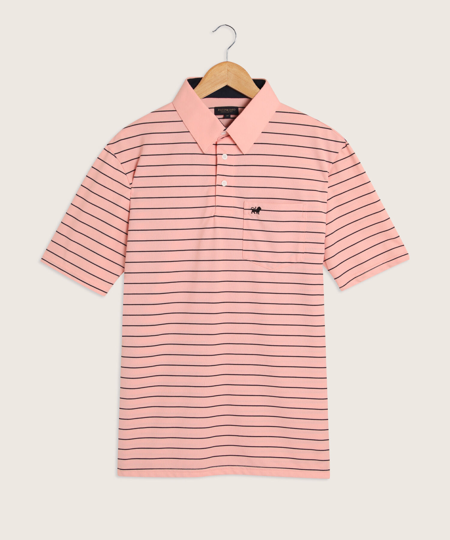 Polo Cuello Duro  Preteñido Bicolor