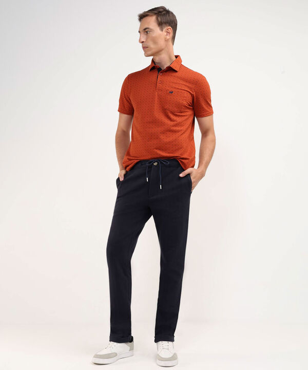 Pantalon Slim Unicolor image number null