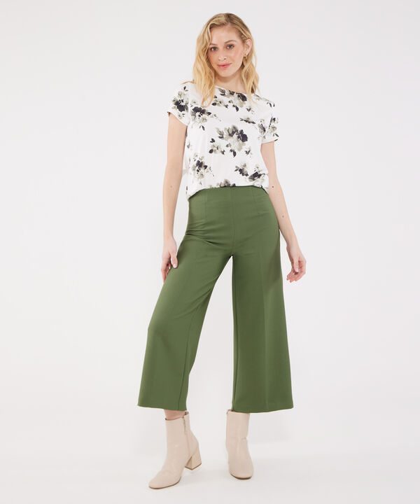 Camiseta Manga Corta con Estampado