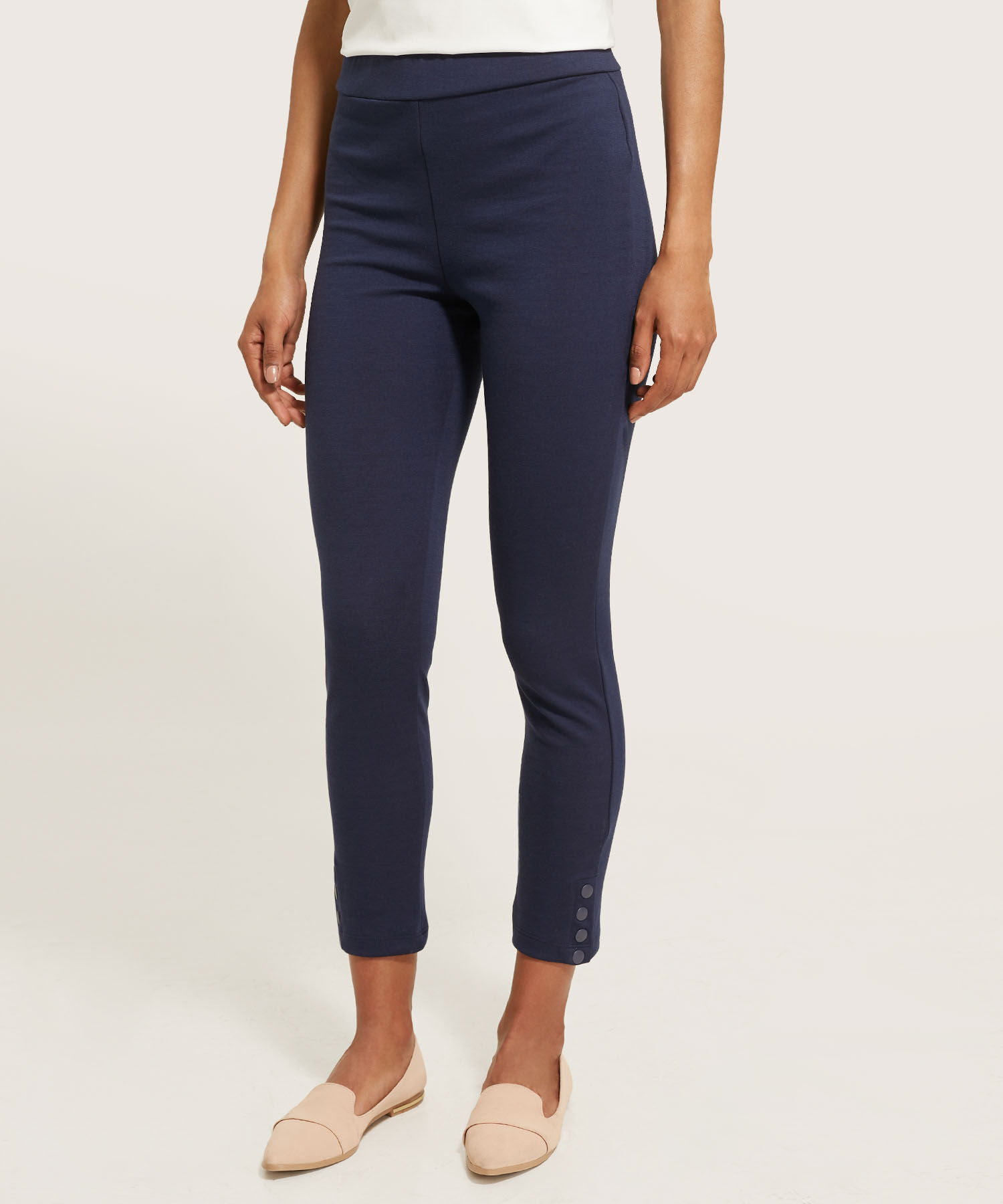 Legging Con Broches En Bota