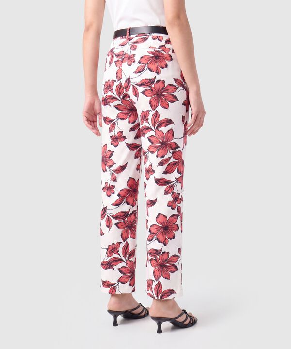 Pantal&oacute;n Recto de Tiro Alto Mujer