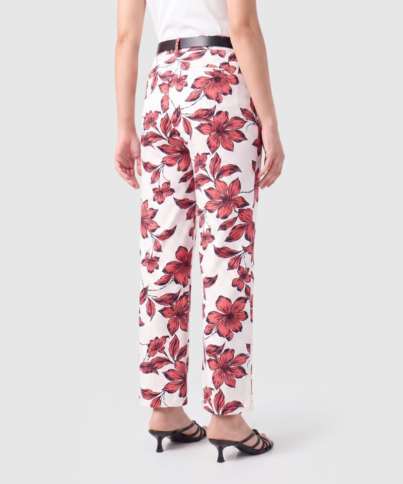Pantal&oacute;n Recto de Tiro Alto Mujer
