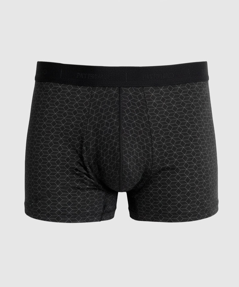 B&oacute;xer Medio Con Estampado Para Hombre