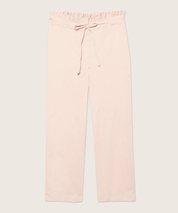 Pantalón Capri Paperbag Unicolor