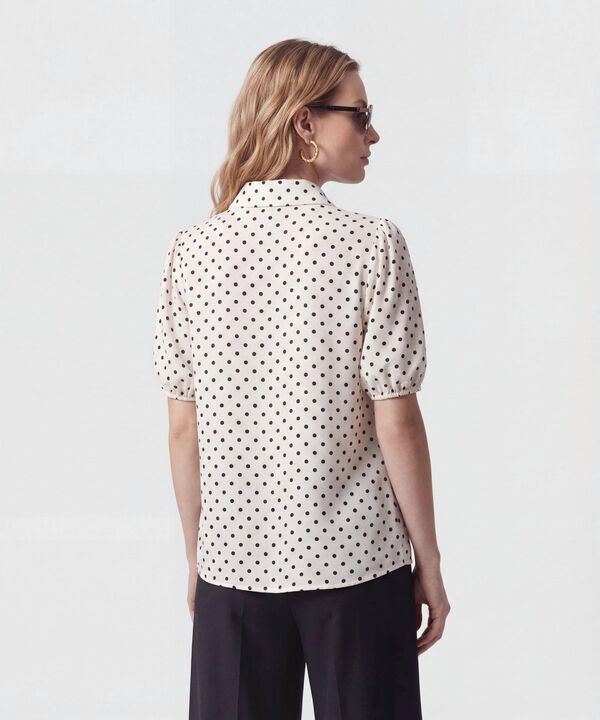 Camisa Manga Corta Globo