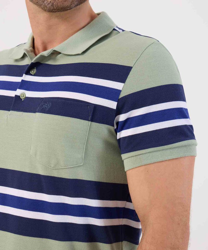 Polo Tejida Con Bolsillo