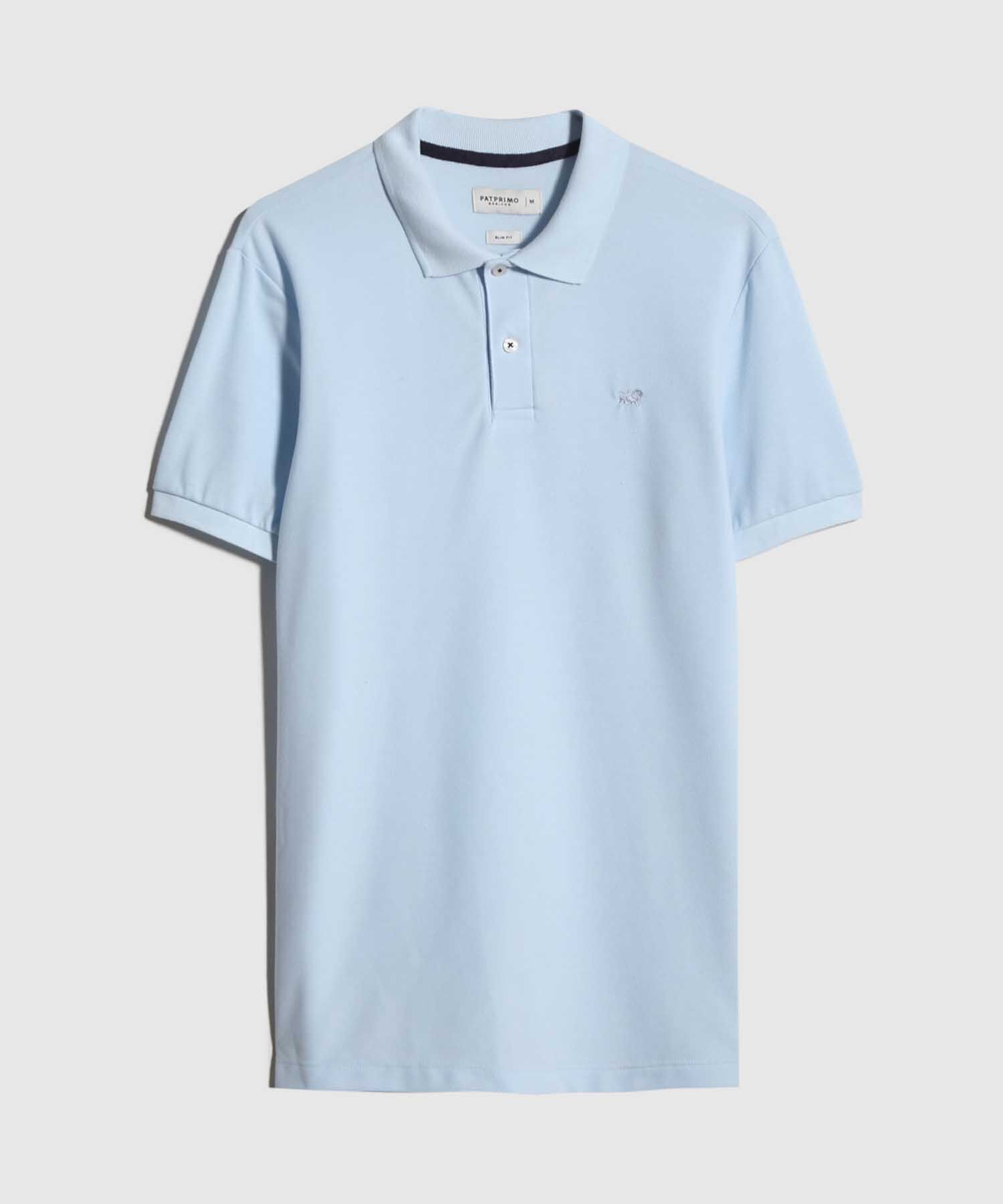 Polo Tejido Unicolor Cuello Y Puños Tejidos,Sin Bolsillo Con Hiladillo.