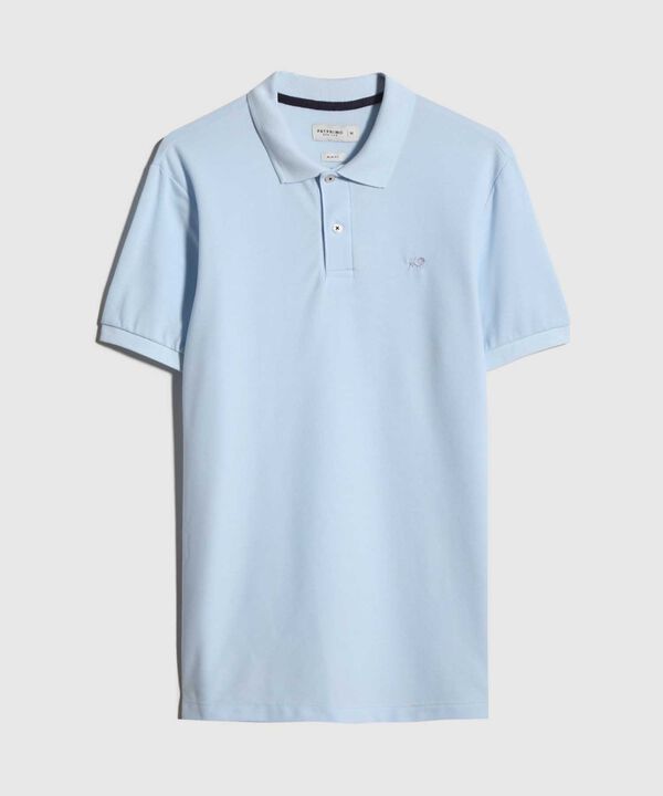 Polo Tejido Unicolor Cuello Y Puños Tejidos,Sin Bolsillo Con Hiladillo.