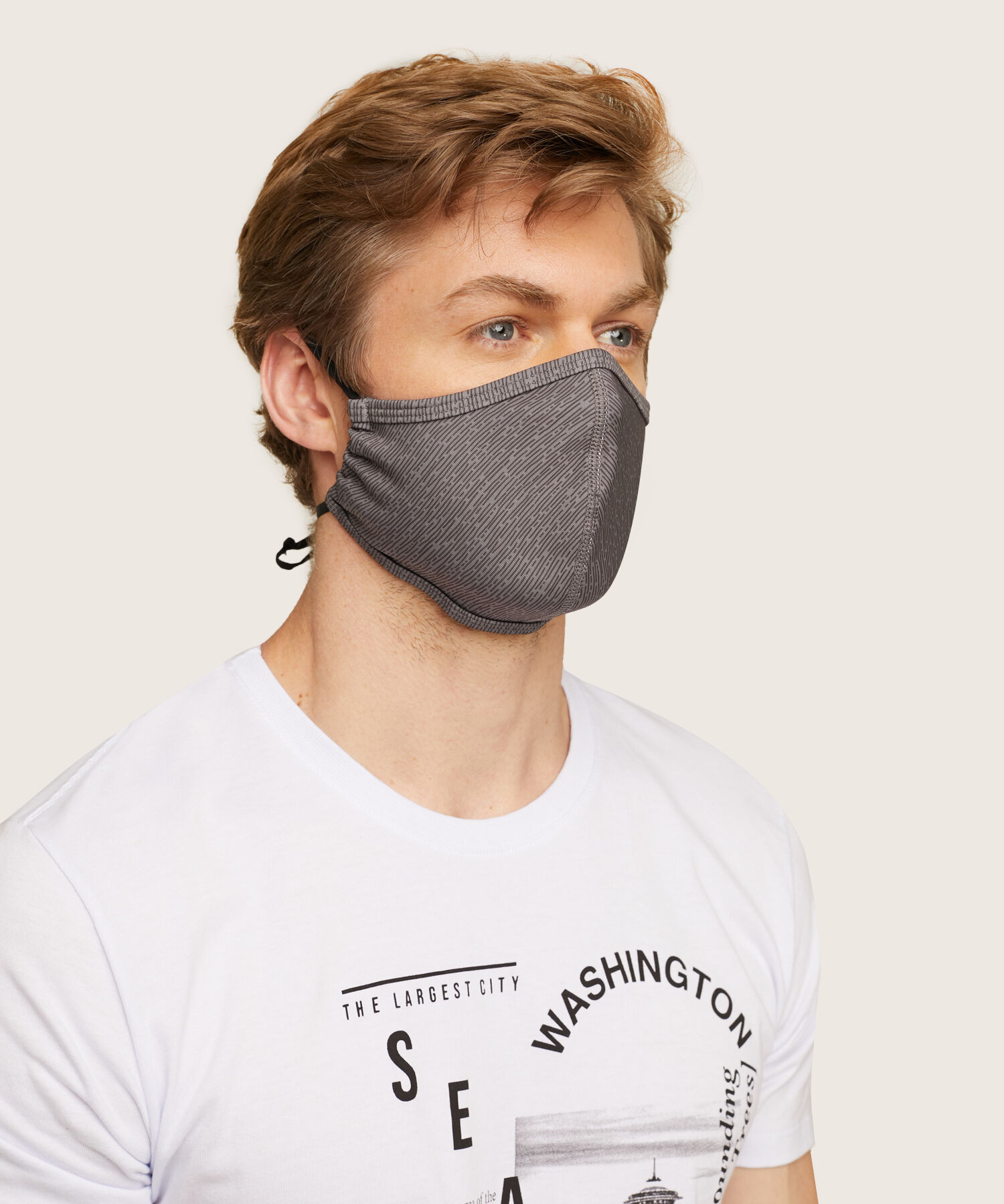 Pack 5 De Tapabocas Ajustables Para Hombre