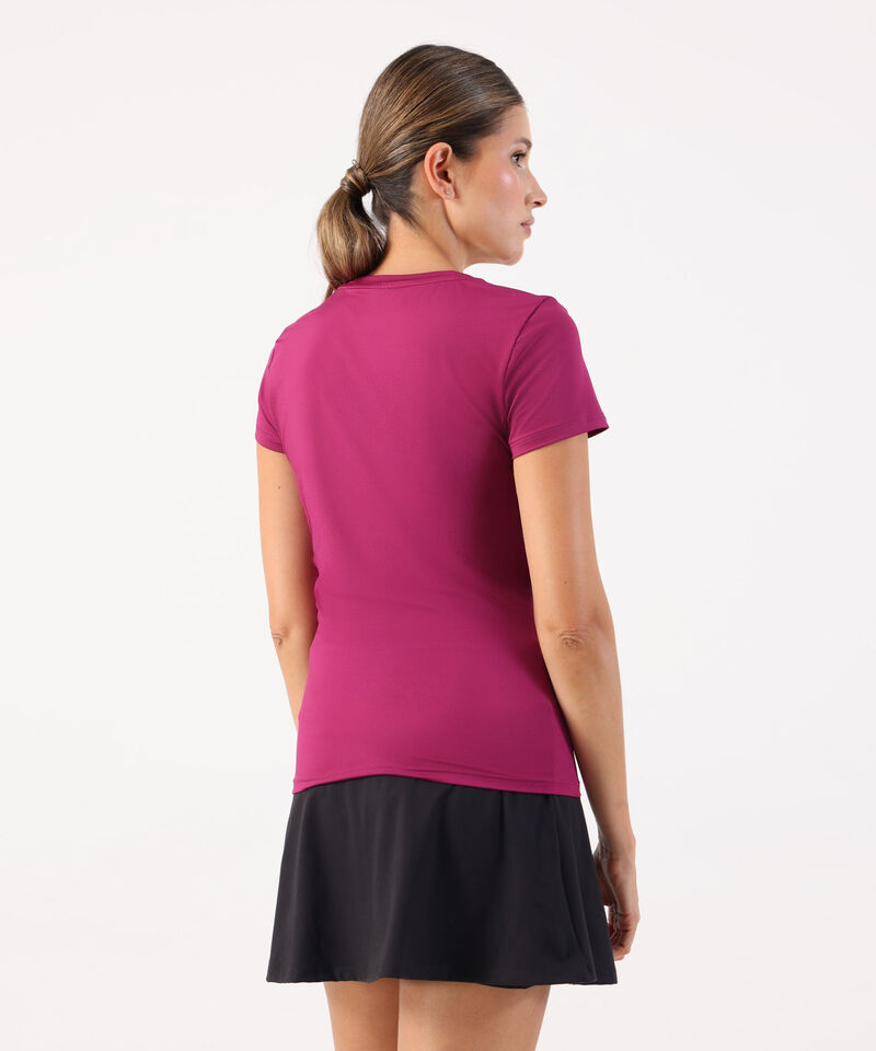 Camiseta B&aacute;sica De Cuello En V