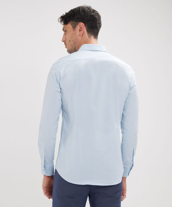 Camisa Corbatera Manga Larga