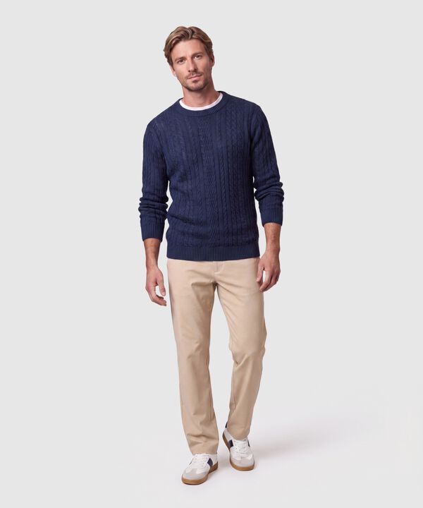 Pantal&oacute;n Unicolor Para Hombre