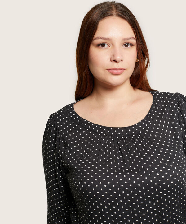 Blusa Manga 3/4   Estampada