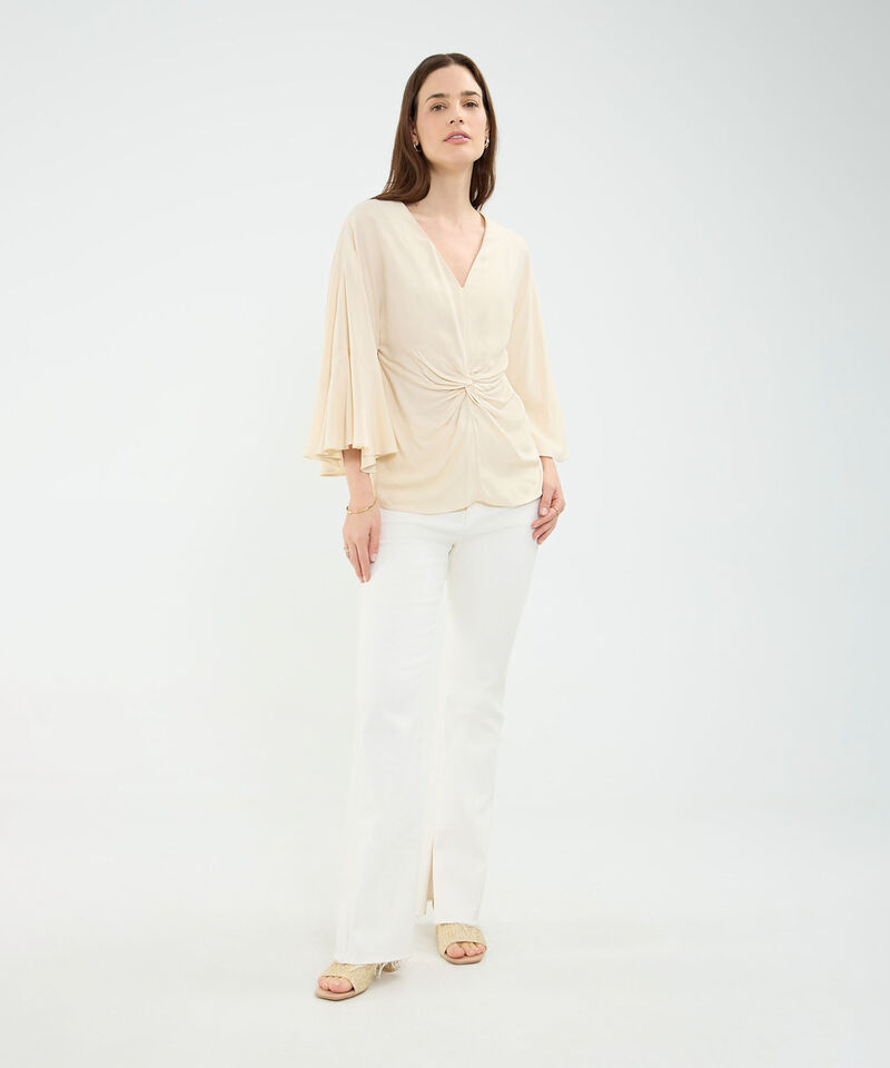 Blusa Manga ¾ con Boleros