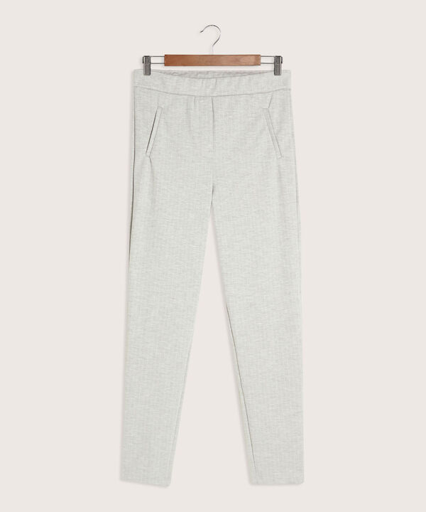 Leggings Prete&ntilde;ido Con Bolsillo