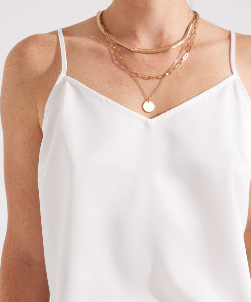 Blusa Lencera Unicolor Satin