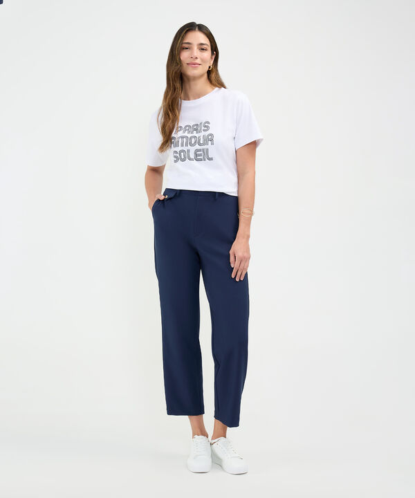 Pantalón Formal con Bolsillos image number null