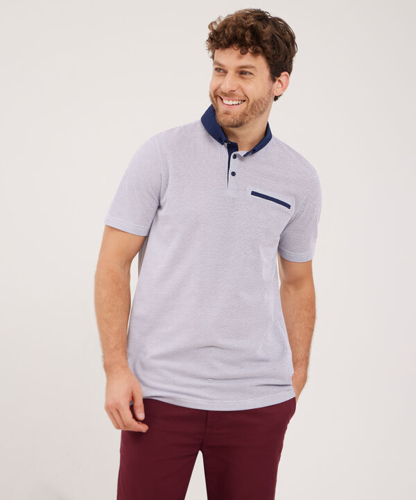 Polo  De Textura Con Cuello En Plana image number null