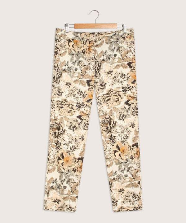 Pantalón Clásico Estampado image number null