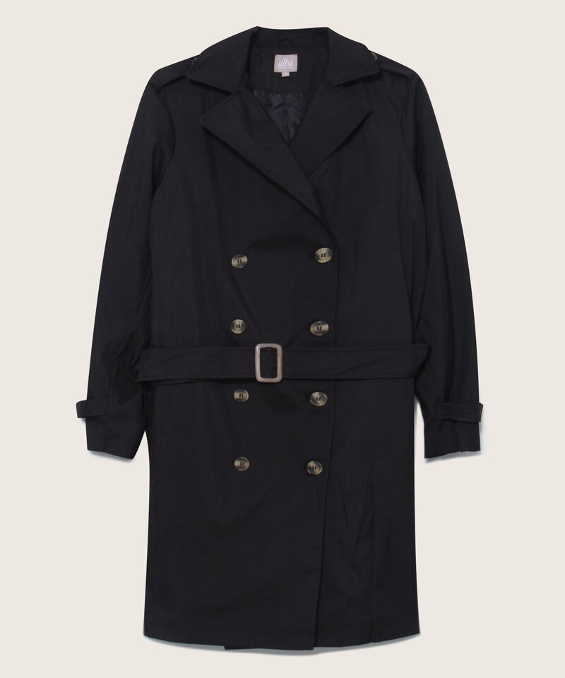 Chaqueta Tipo Trench Con Doble Abotonadura