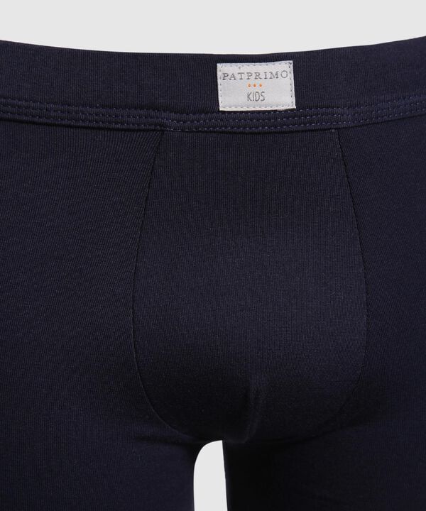 Pantaloncillo Boxer Unicolor En Algodon Encarterado image number null