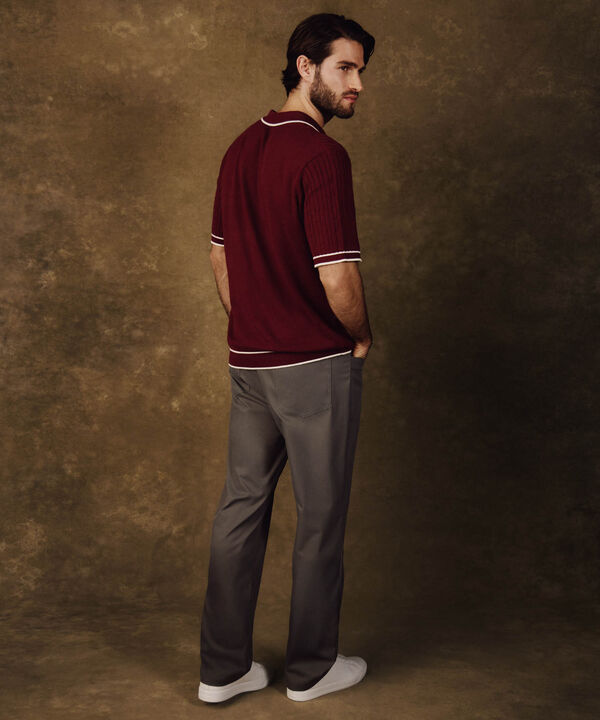 Pantal&oacute;n Casual Regular Fit Para Hombre