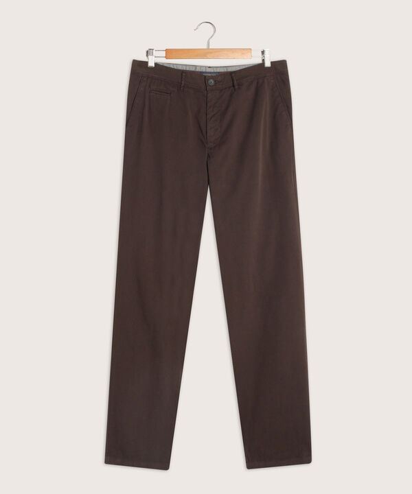 Pantalon Chino Teñido En Prenda