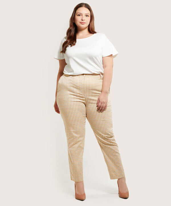 Pantalón Estampado  Tipo Chino