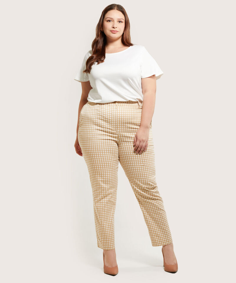 Pantalón Estampado  Tipo Chino