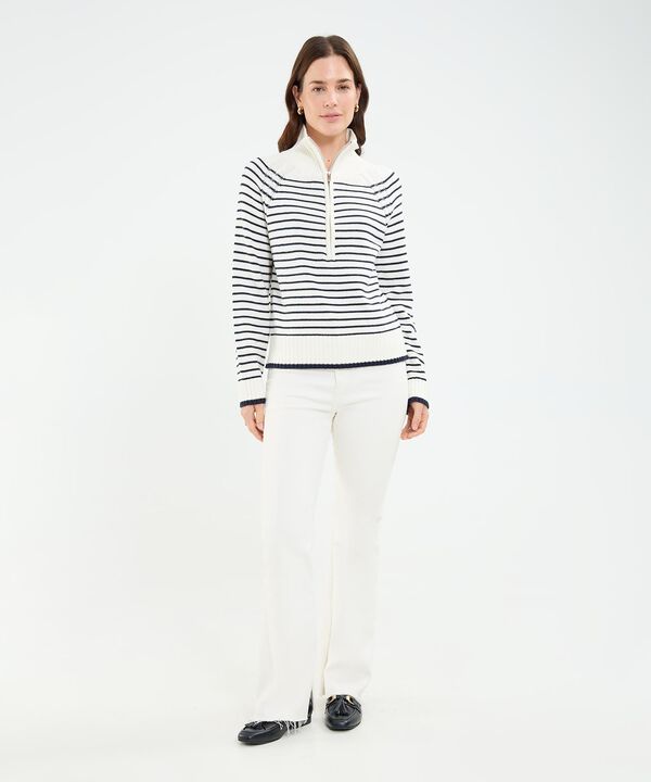 Saco preteñido con cremallera para mujer image number null