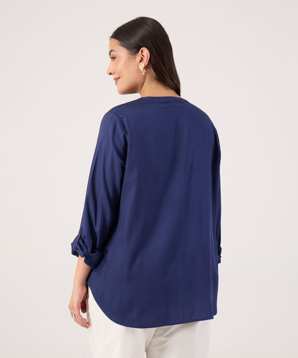 Blusa Escote En V