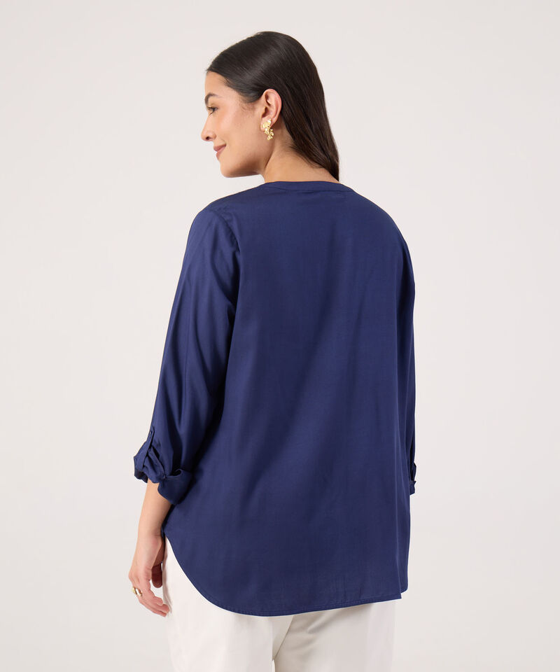 Blusa Escote En V