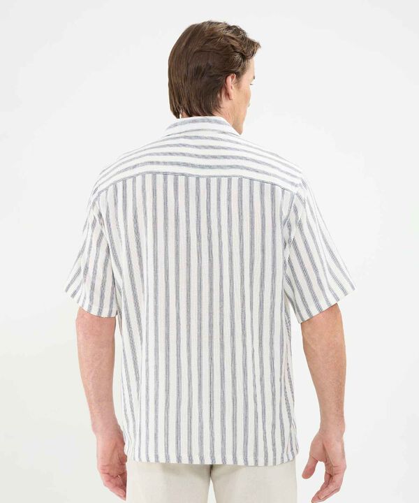 Camisa Resort Manga Corta Preteñida