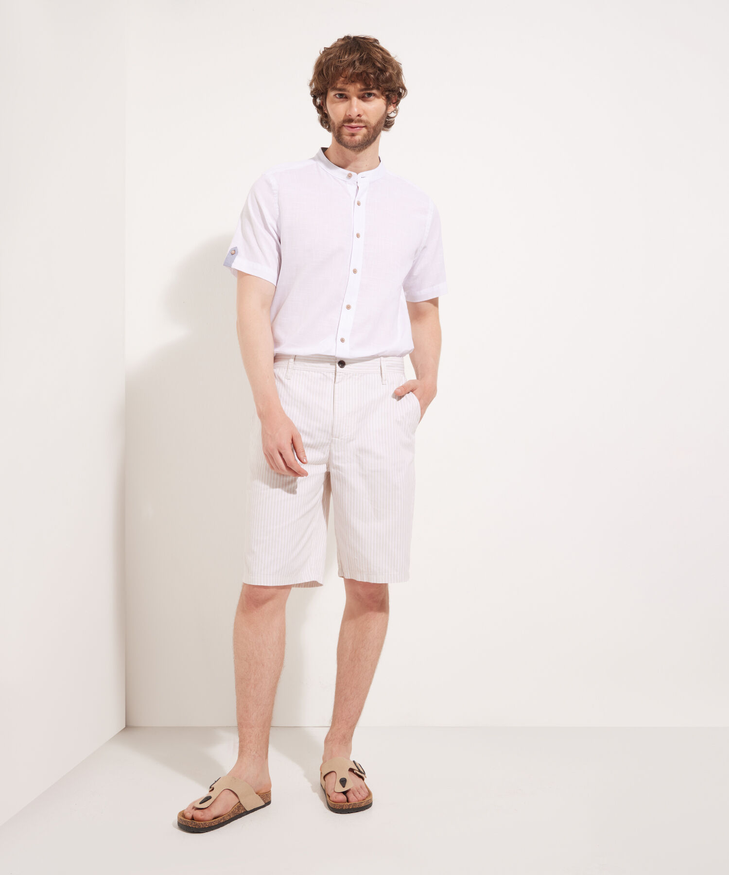 Bermuda B&aacute;sica Estampada