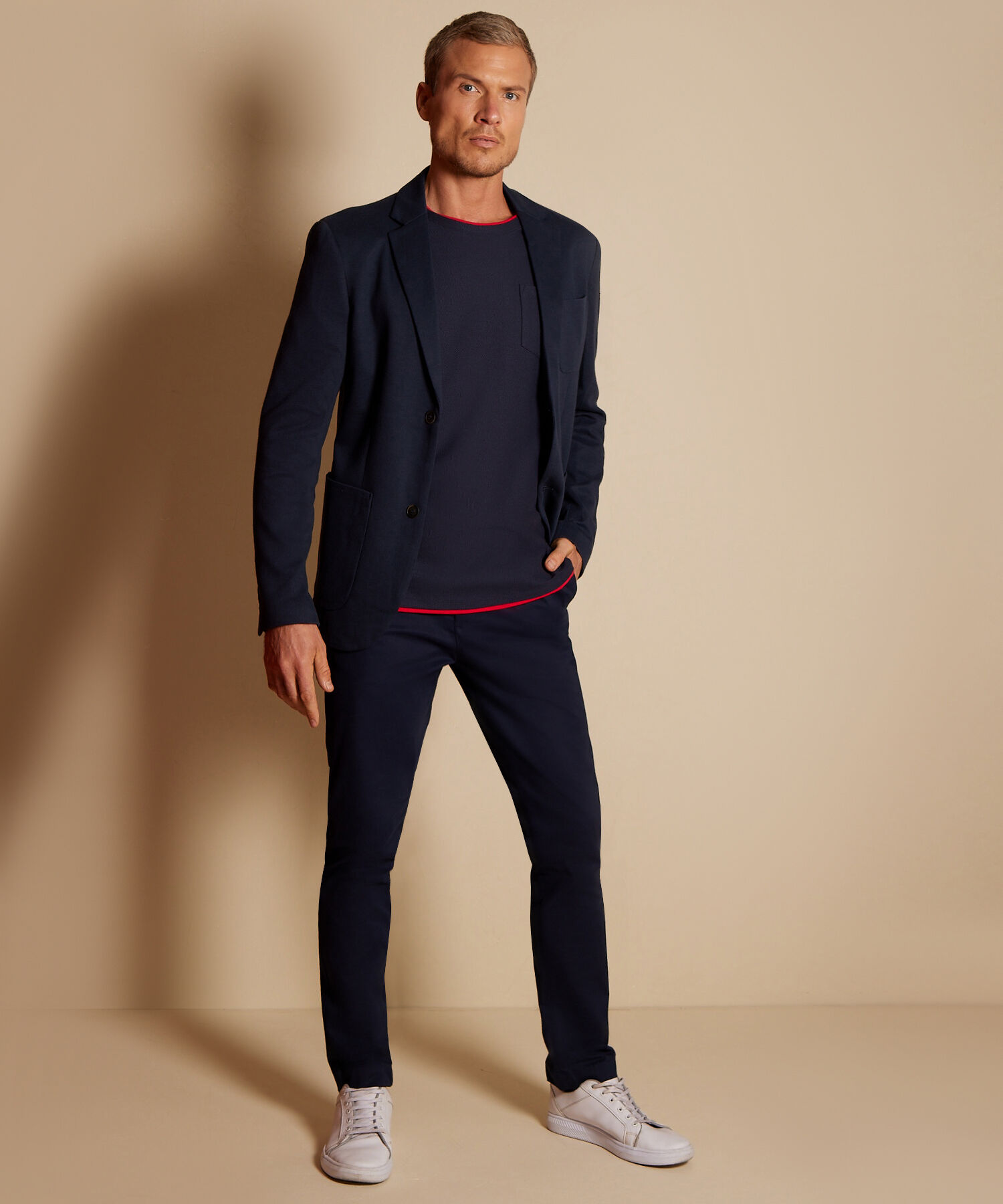 Camiseta Cuello Redondo Unicolor