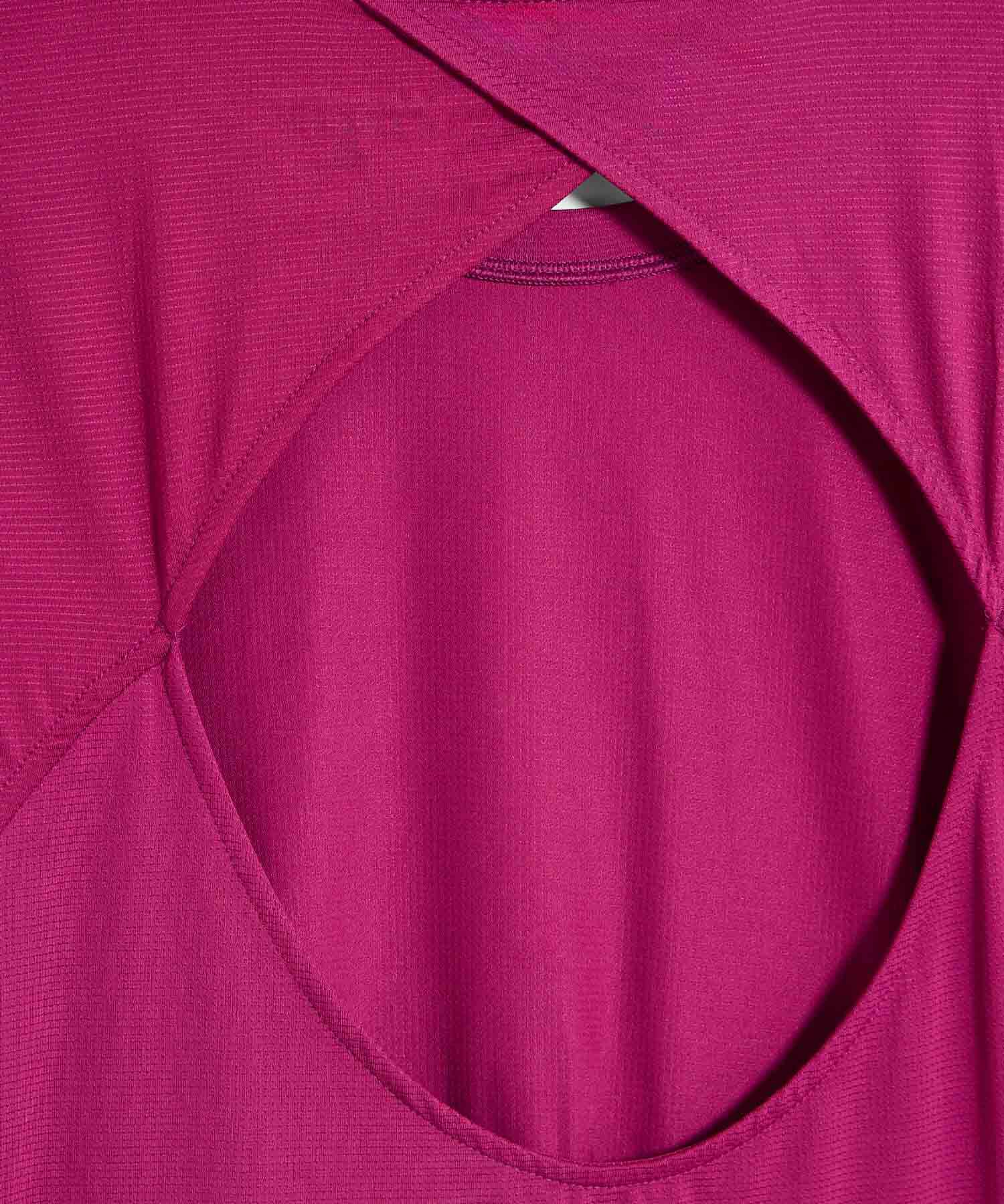 Camiseta Mujer Manga Larga Espalda Abierta