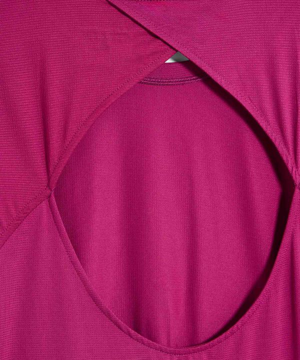 Camiseta Mujer Manga Larga Espalda Abierta