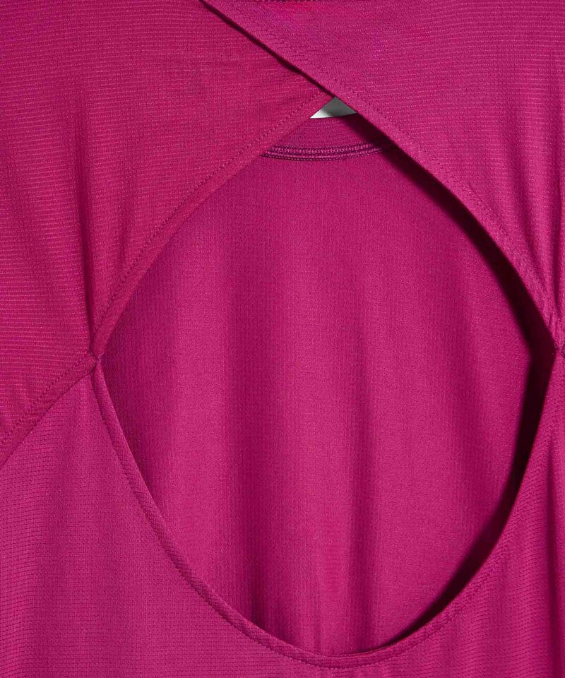 Camiseta Mujer Manga Larga Espalda Abierta