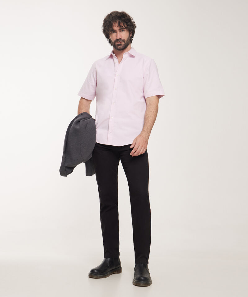 Camisa Manga Corta Oxford