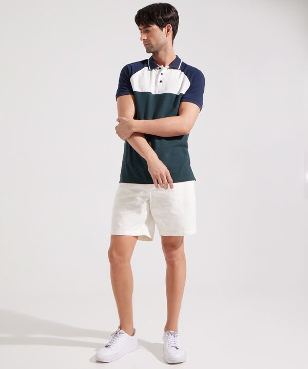 Polo Unicolor Bloques