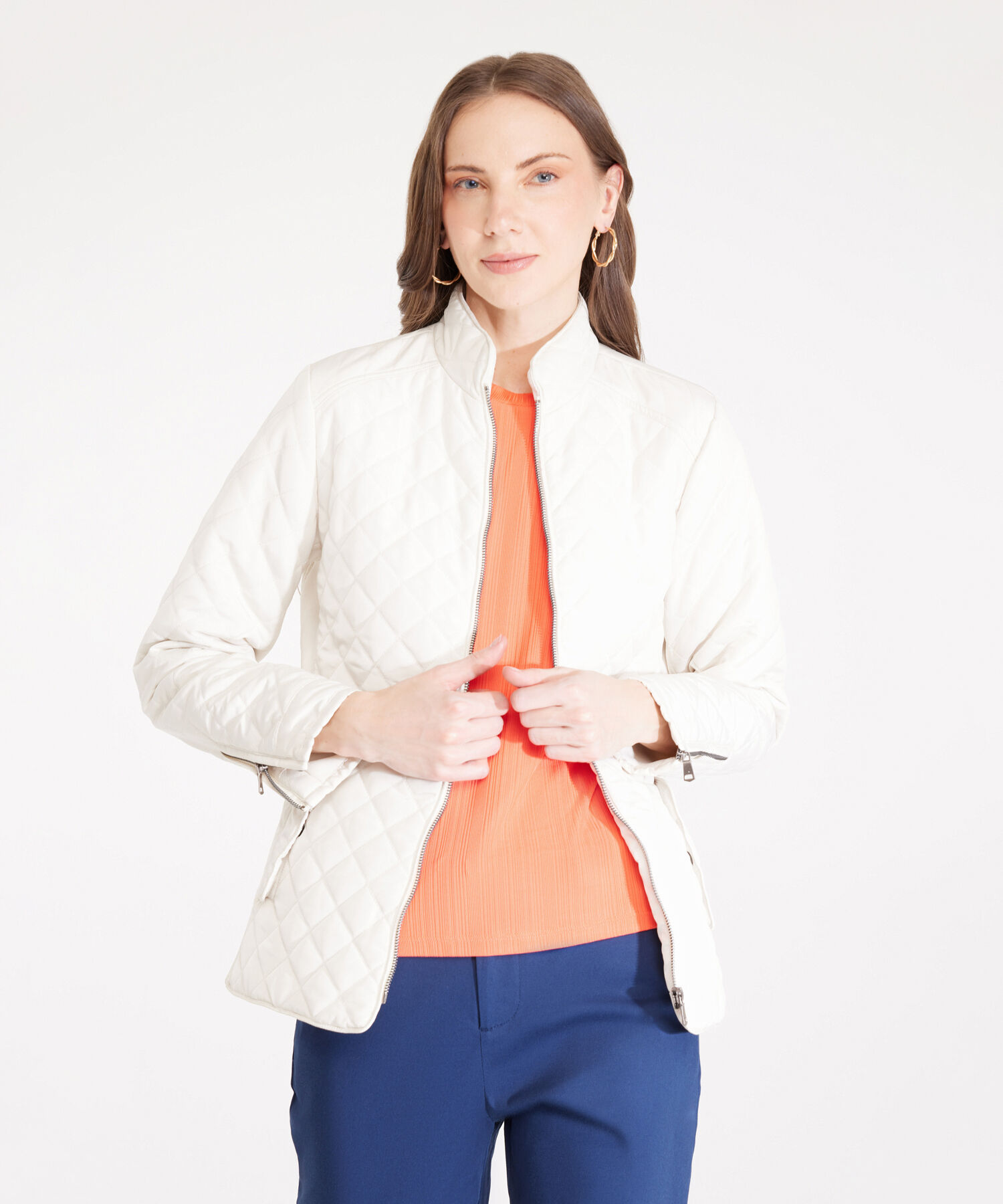Chaqueta Acolchada Manga Larga