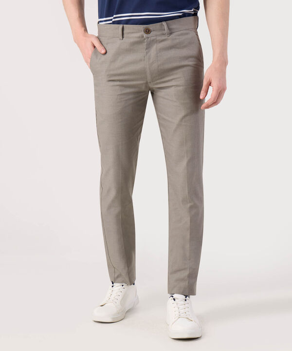 Pantalon Tipo Chino Unicolor  image number null