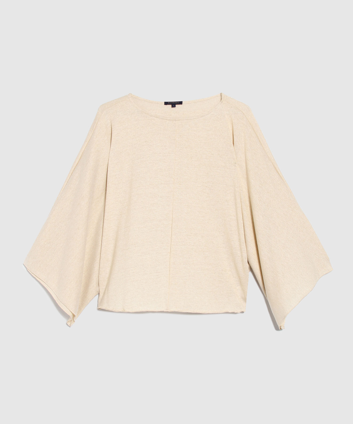 Blusa Unicolor Cuello Ojal