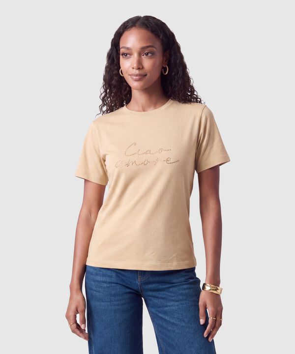 Camiseta Con Detalle Frontal Mujer image number null