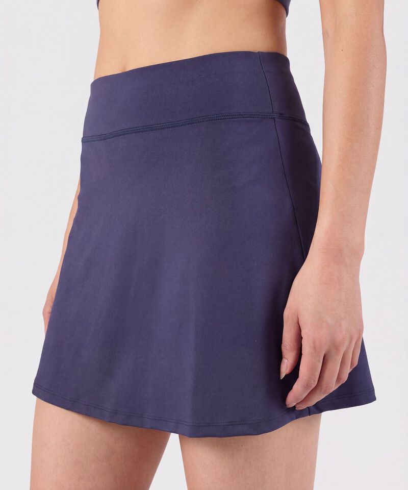 Falda Mujer Deportiva Corta Tiro Alto